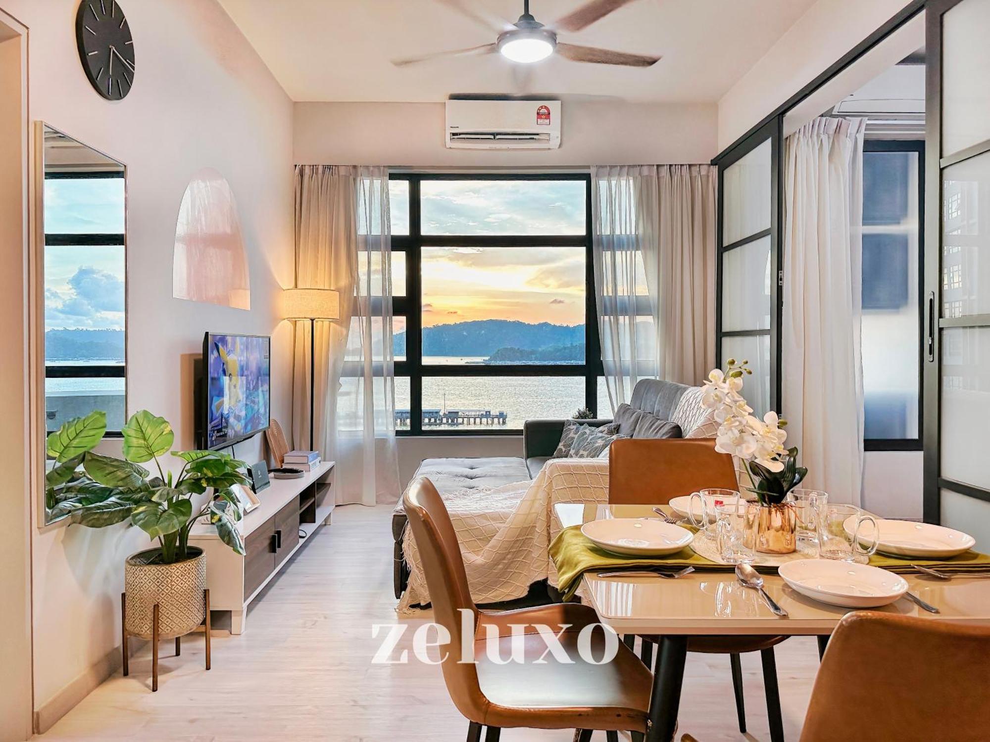 #5 Jesselton Quay City Pads Seaview By Zeluxo Kota Kinabalu Extérieur photo